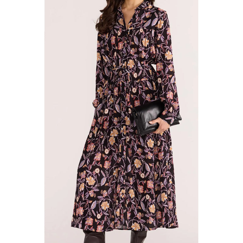 Dress Regal Long Sleeve Midi - Chintz