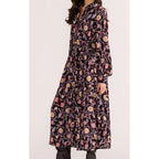 Dress Regal Long Sleeve Midi - Chintz
