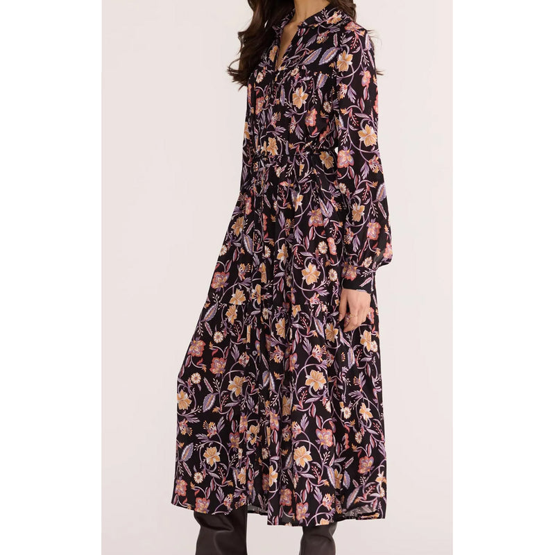 Dress Regal Long Sleeve Midi - Chintz