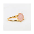 Ring Calming Rose Quartz Gold