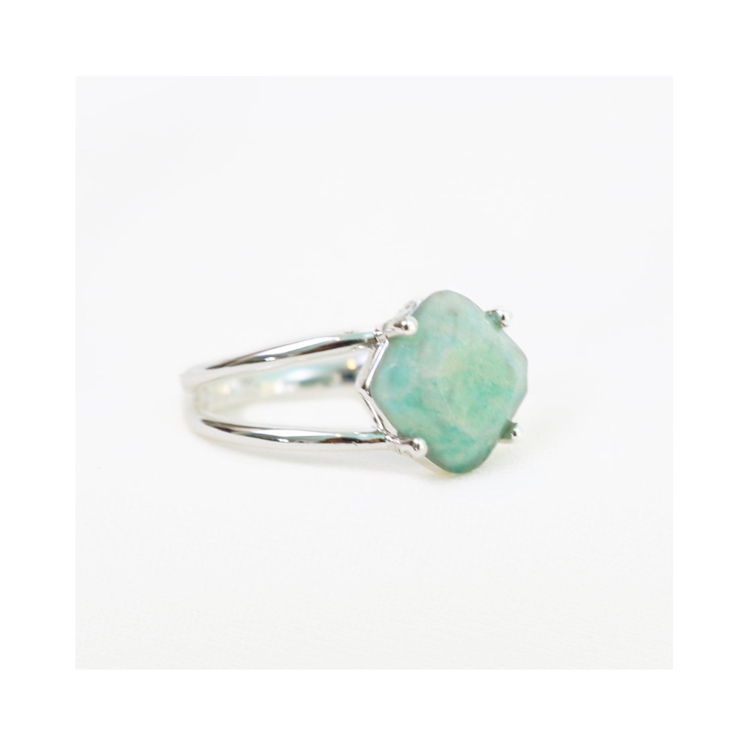 Ring Calming Jasper Silver
