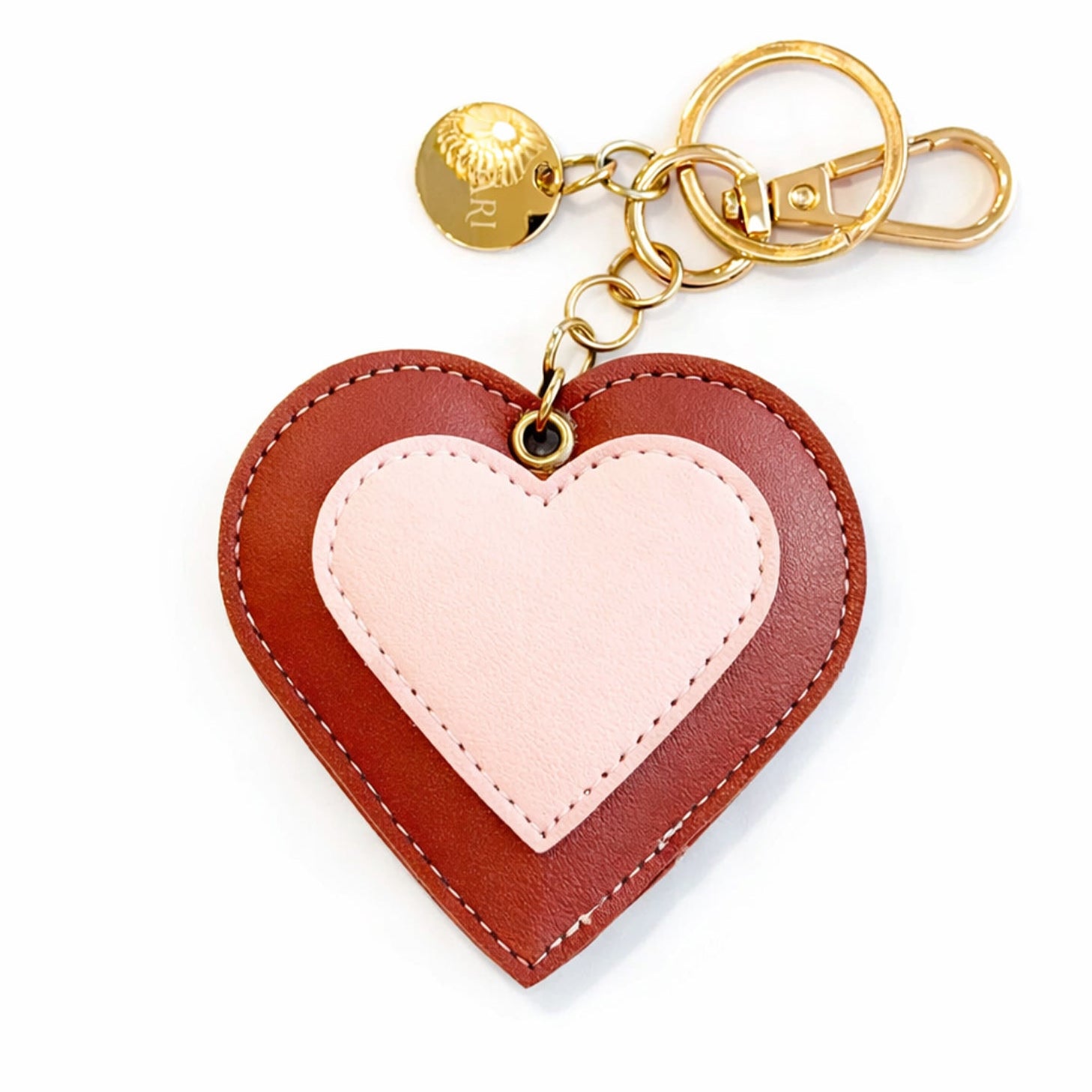 Keychain Heart Ruby