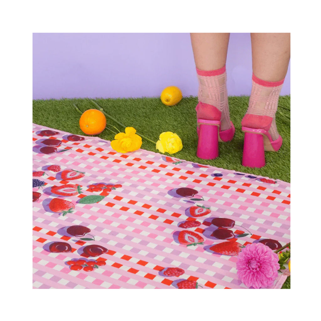 Picnic Mat - Sundae Cherries