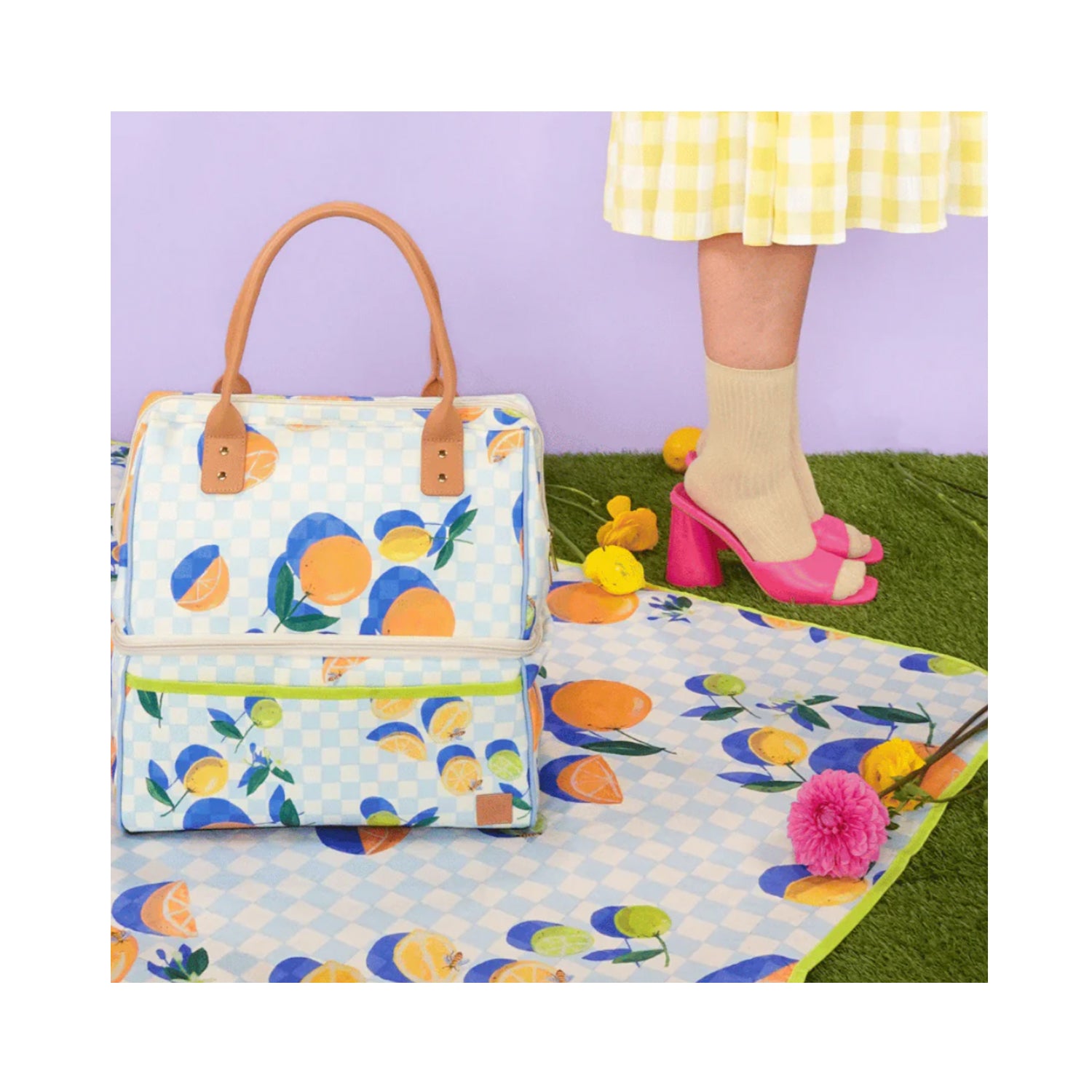 Picnic Mat - Sorrento Citrus