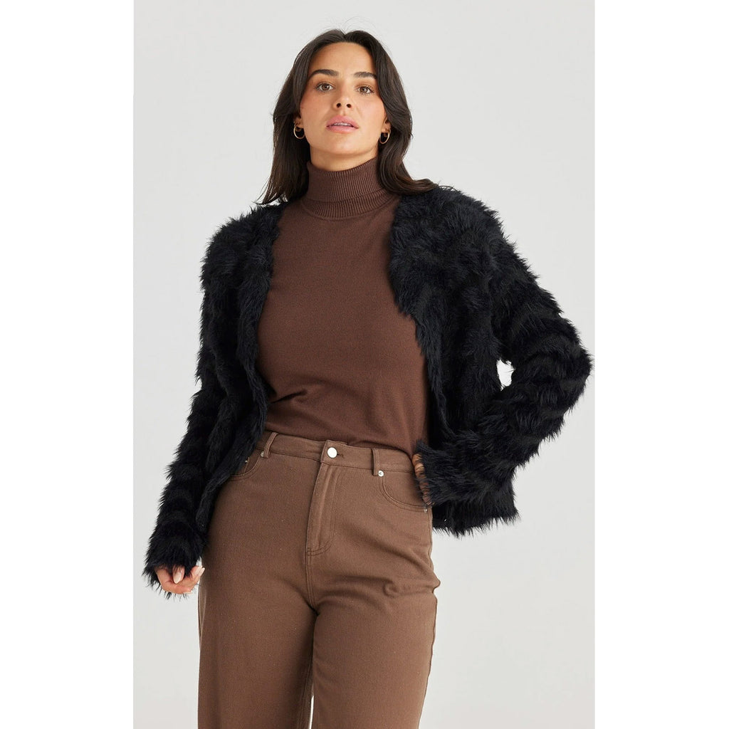 Knit Fifi Cardigan - Black