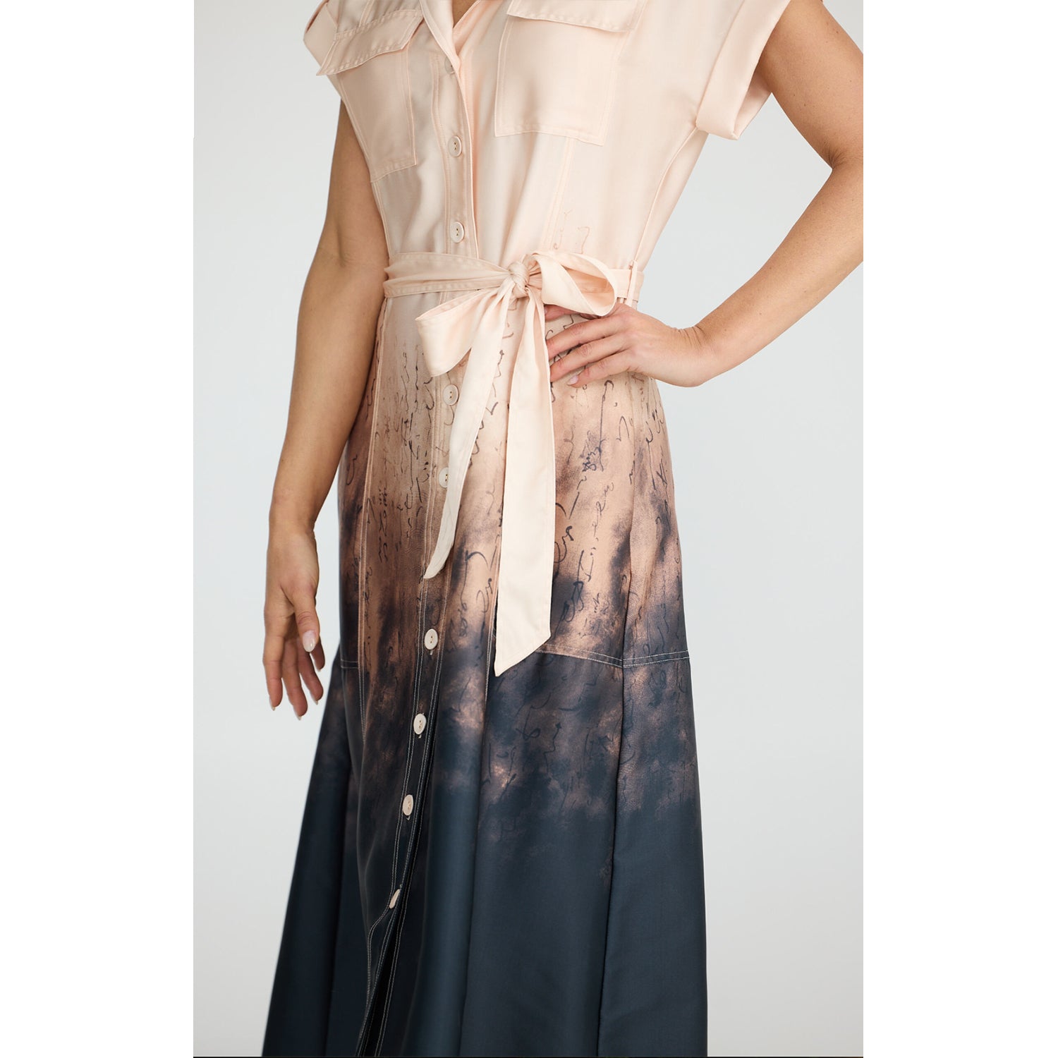 Dress Portia - Calligraphy