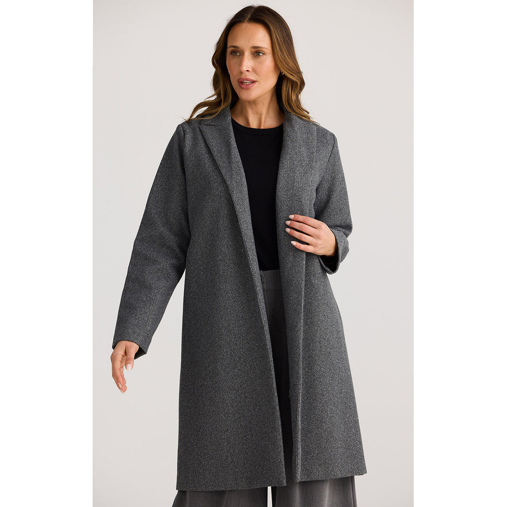Coat Bella - Charcoal Marle