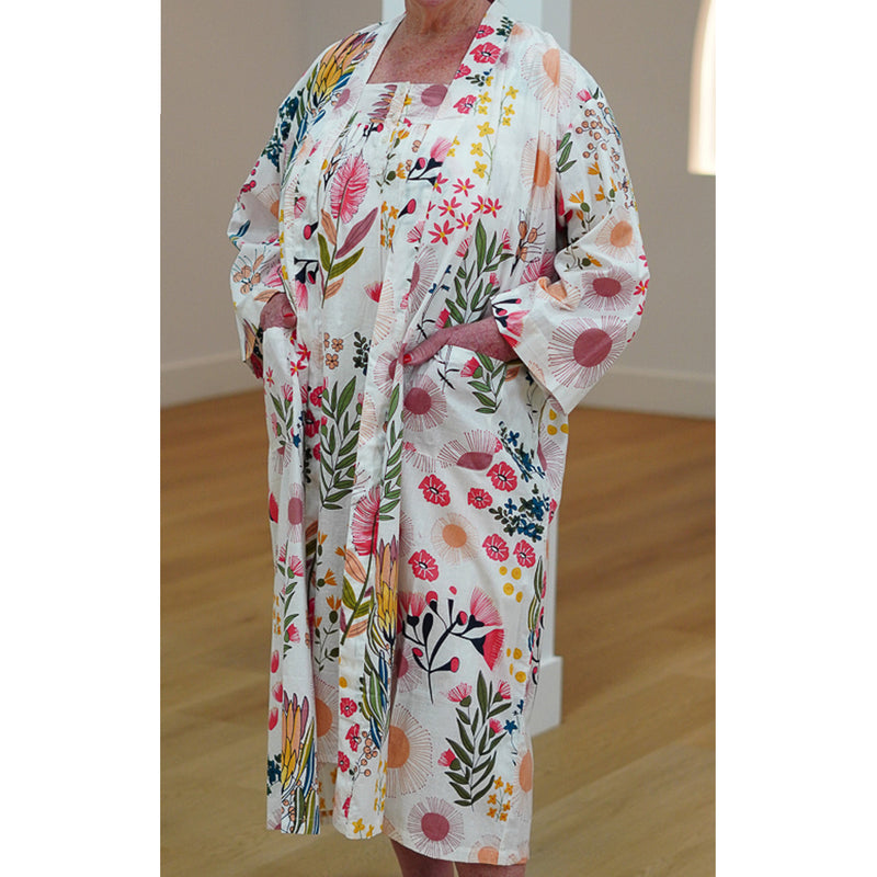 Kimono Protea - White