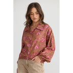 Top Hazel Shirt - Autumn Spritz