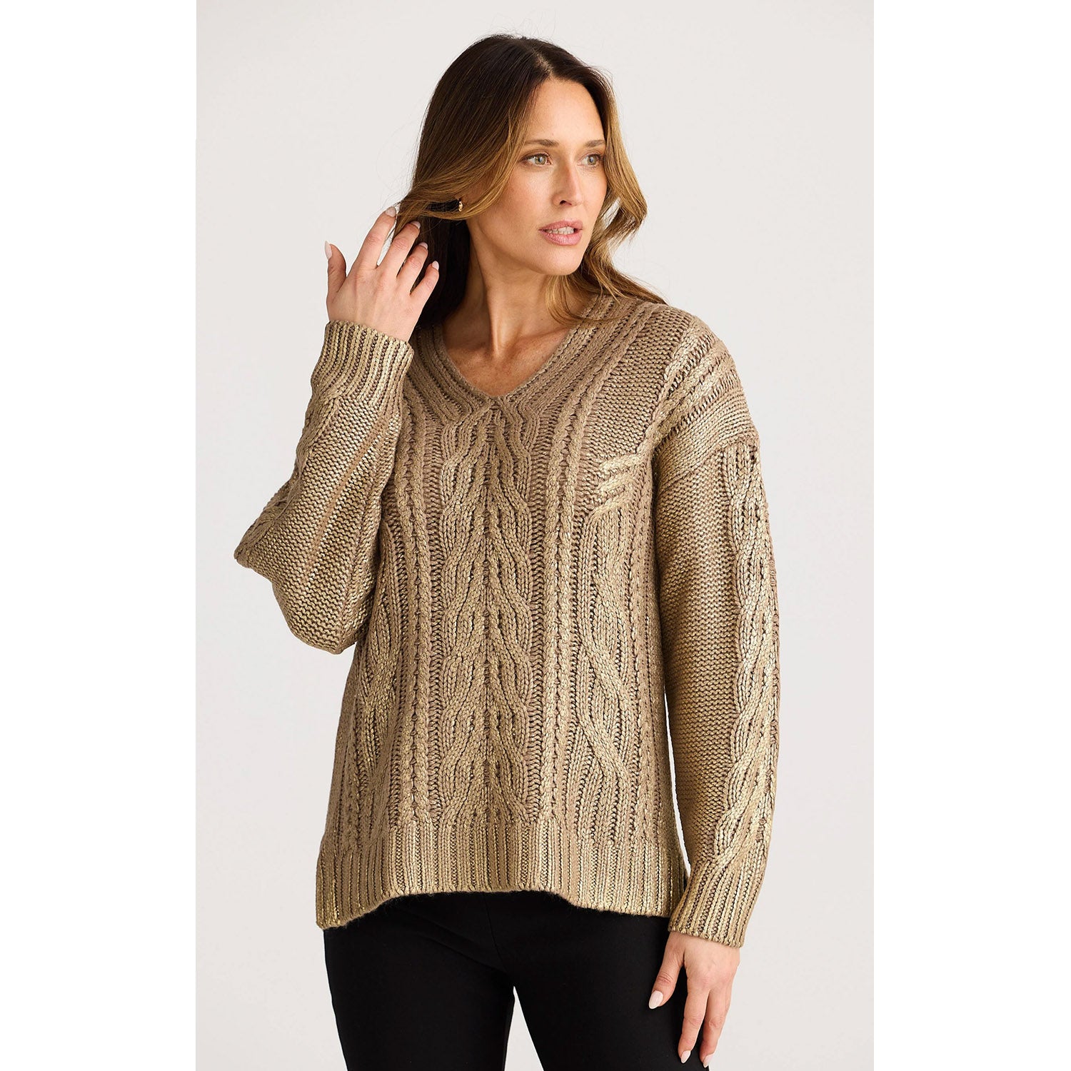 Knit Satellite - Bronze Metallic