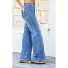 Jeans Pocket Front Wide Leg