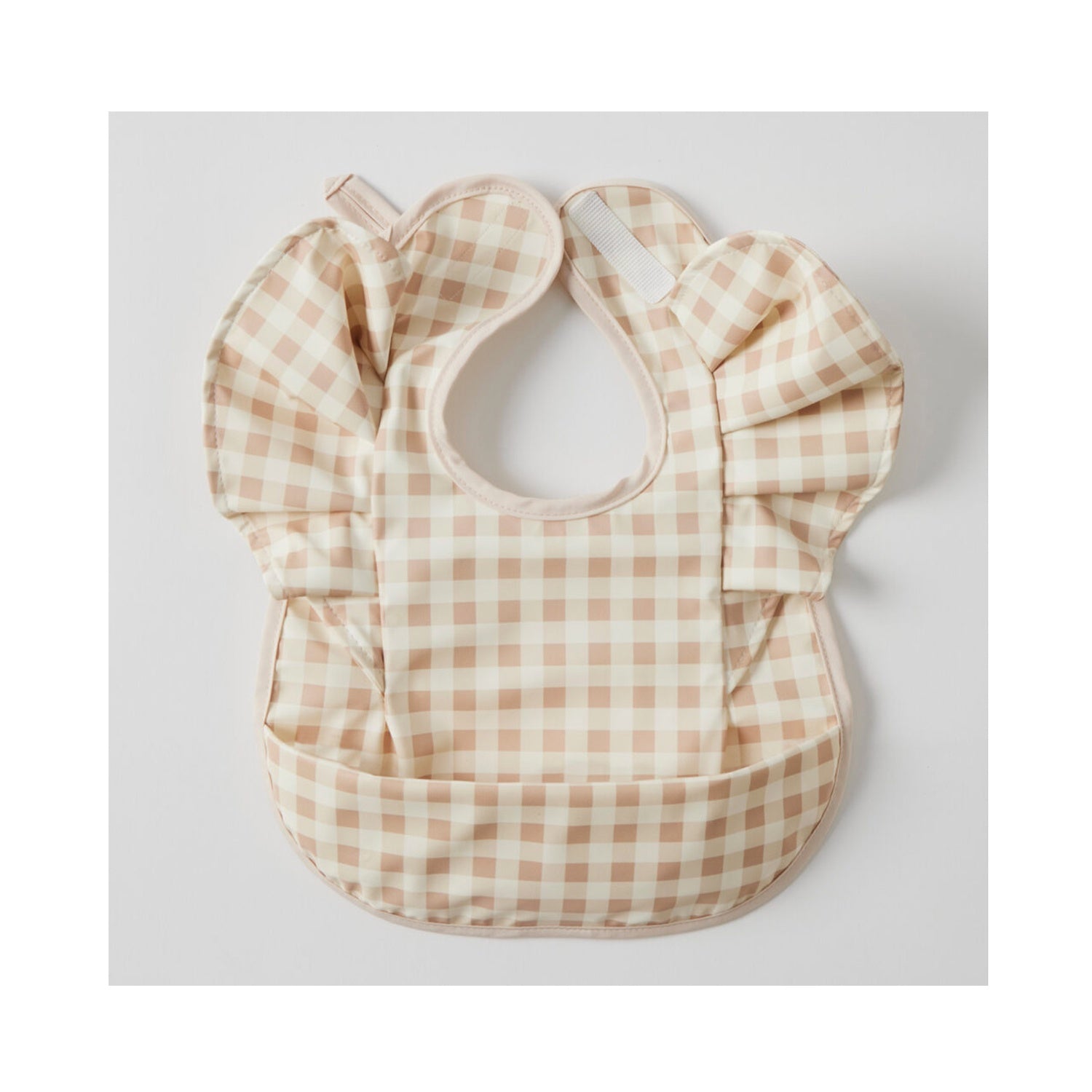 Bib Gingham Frill