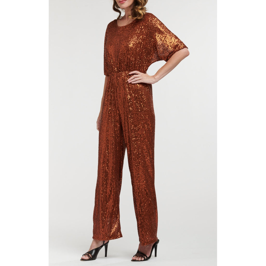 Jumpsuit Sequin - Copper