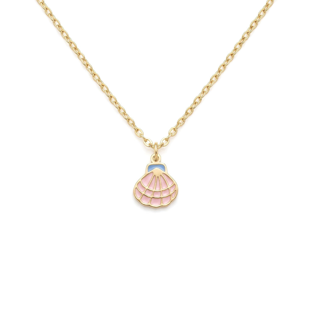 Kids Necklace Gold Plated - Sea Shell