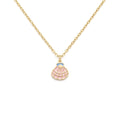 Kids Necklace Gold Plated - Sea Shell