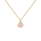Kids Necklace Gold Plated - Sea Shell