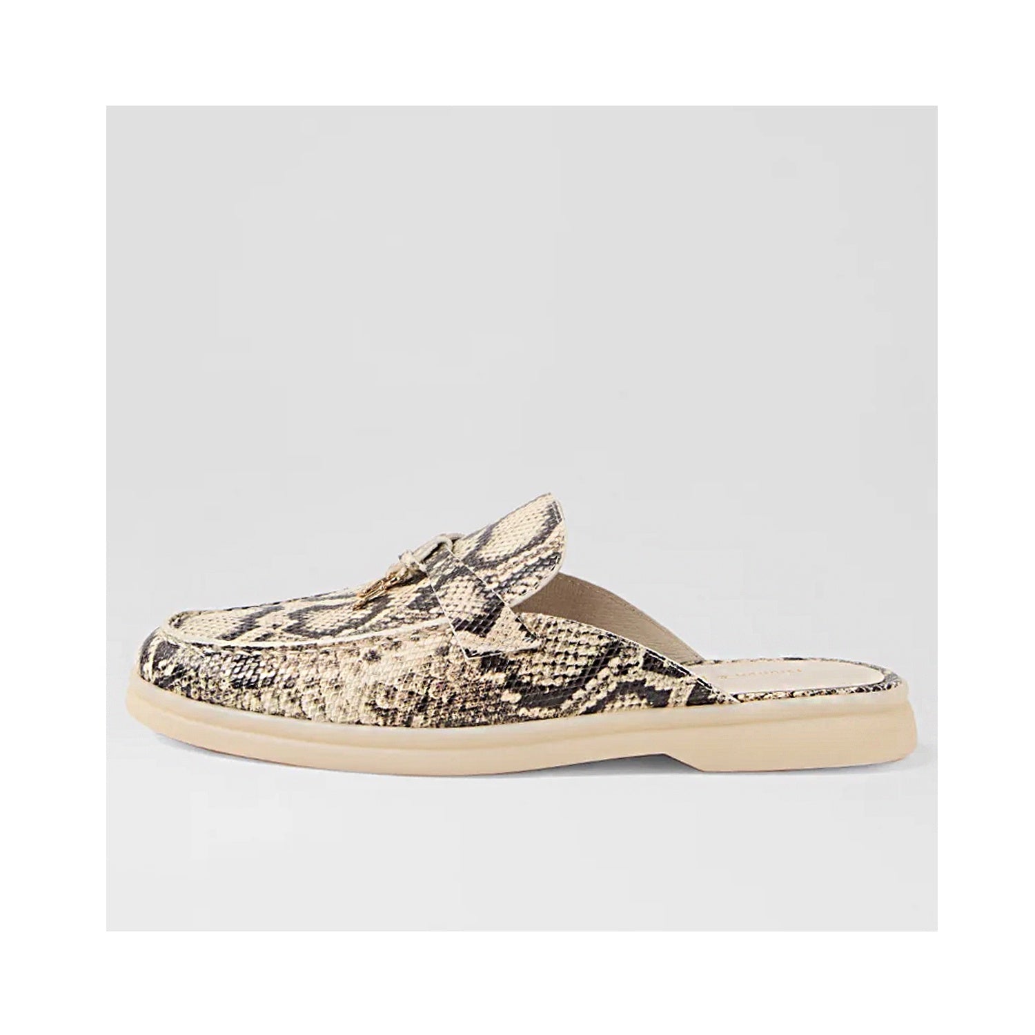 Shoe Lizzo - Black & Beige Snake