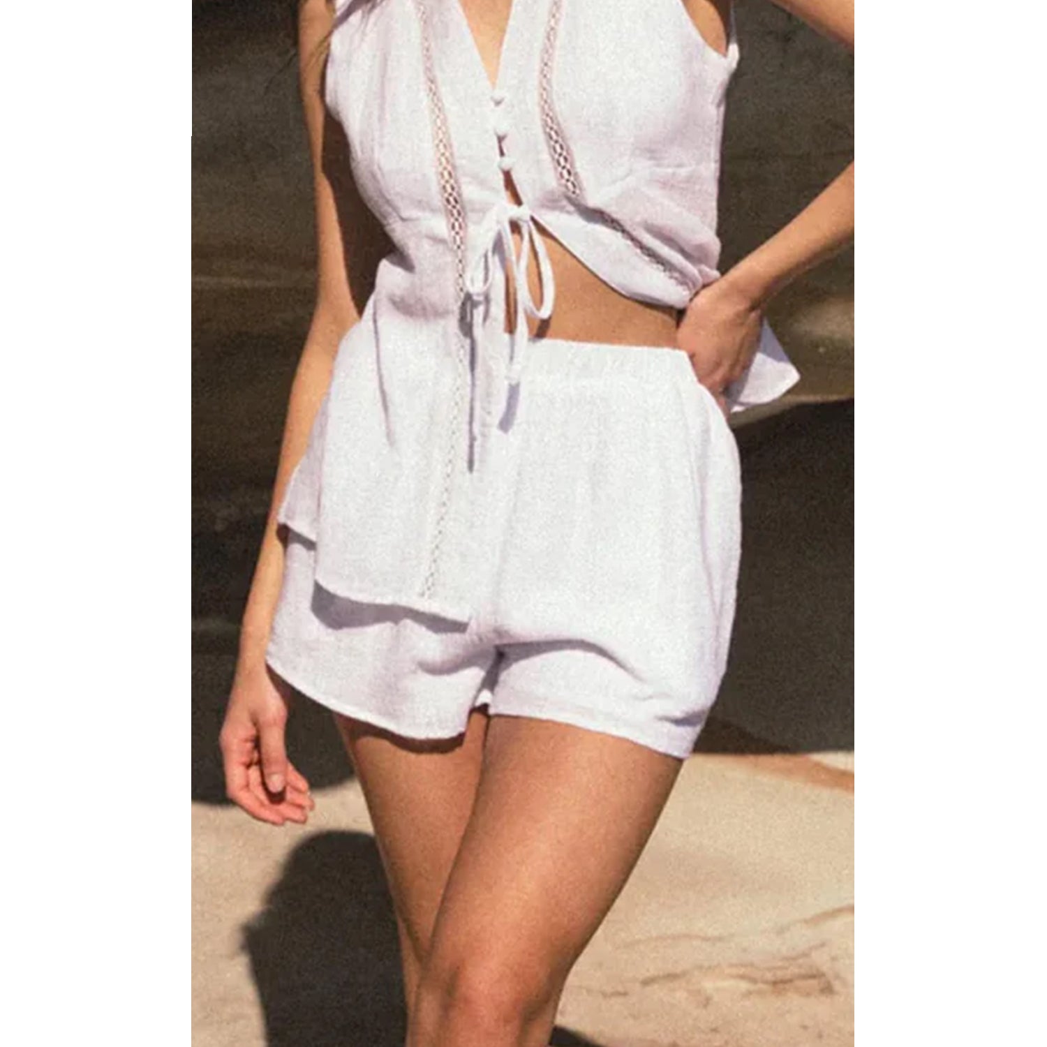Shorts Kingdom Zeta - White