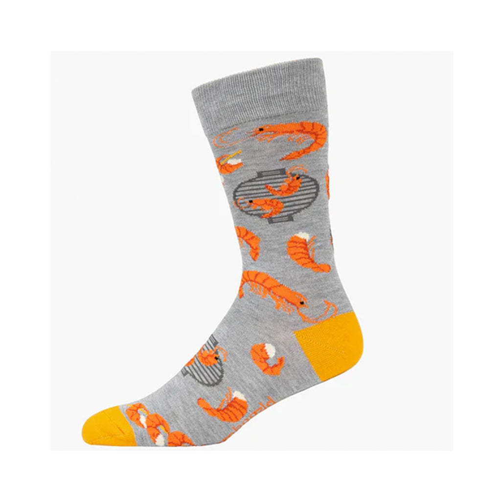 Mens Bamboo Socks Shrimp On The Barbie