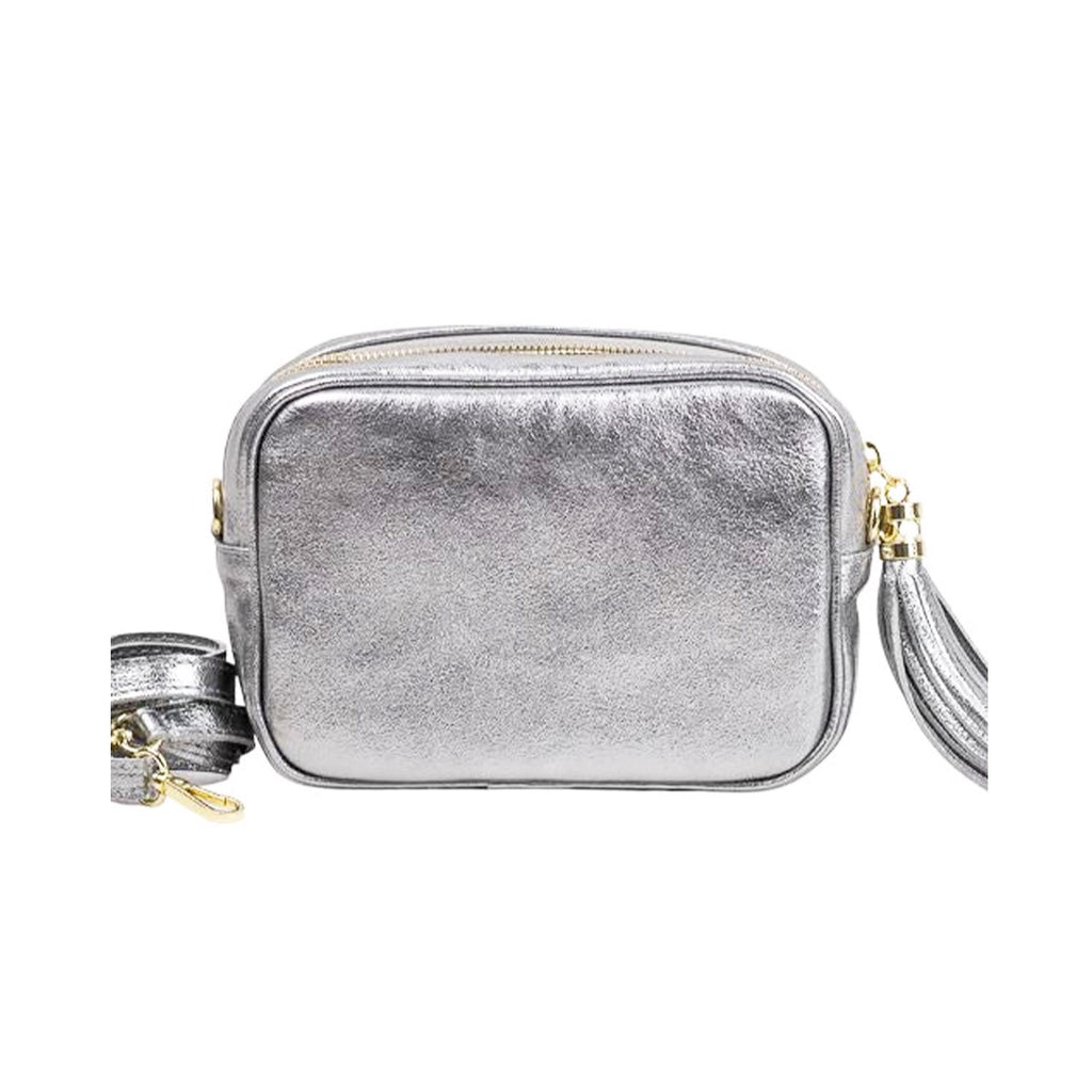 Bag Foiled Crossbody - Silver