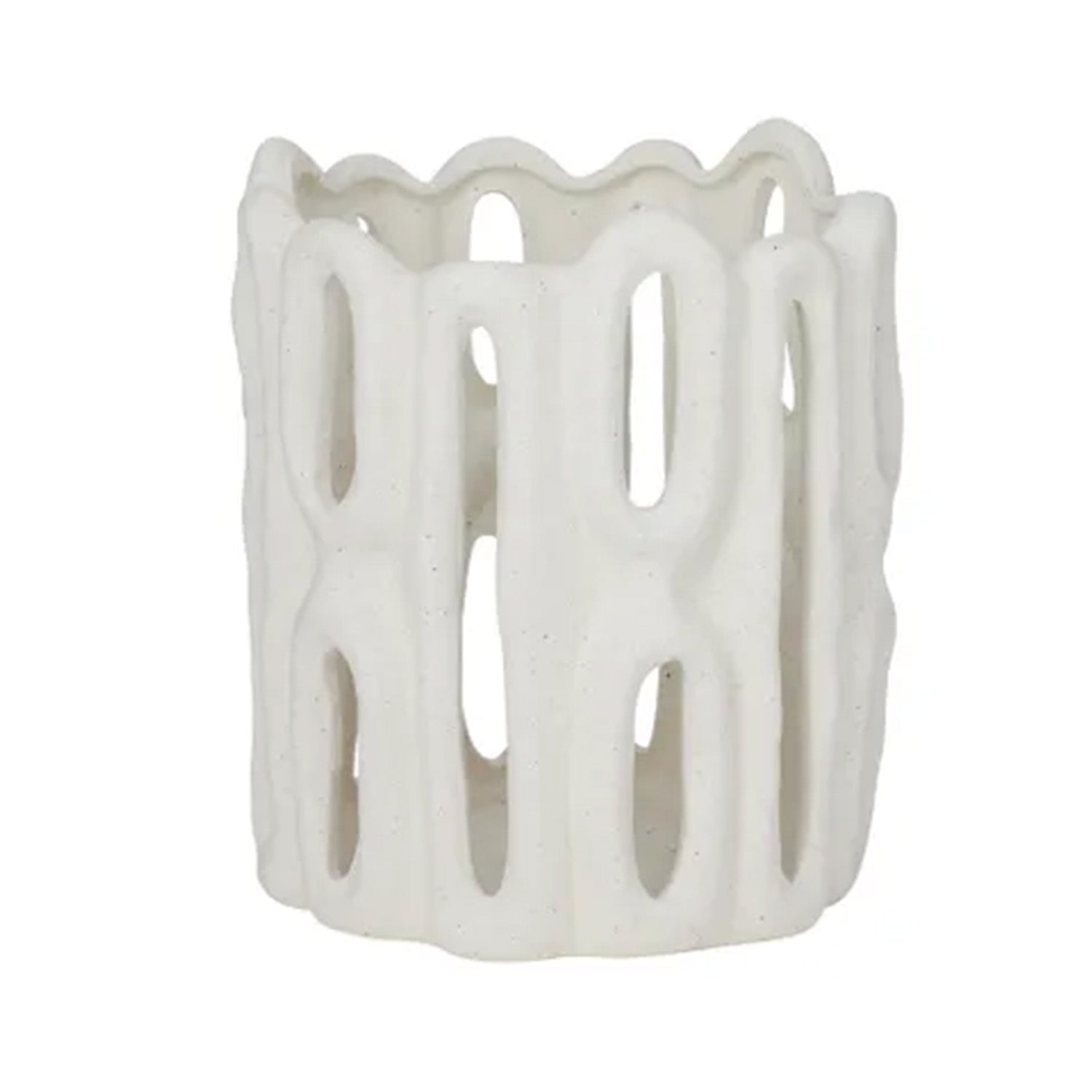 Hurricane Lantern Ceramic Adwin - 22cm
