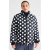 Jacket Sillian Puffer - Black & White Spot