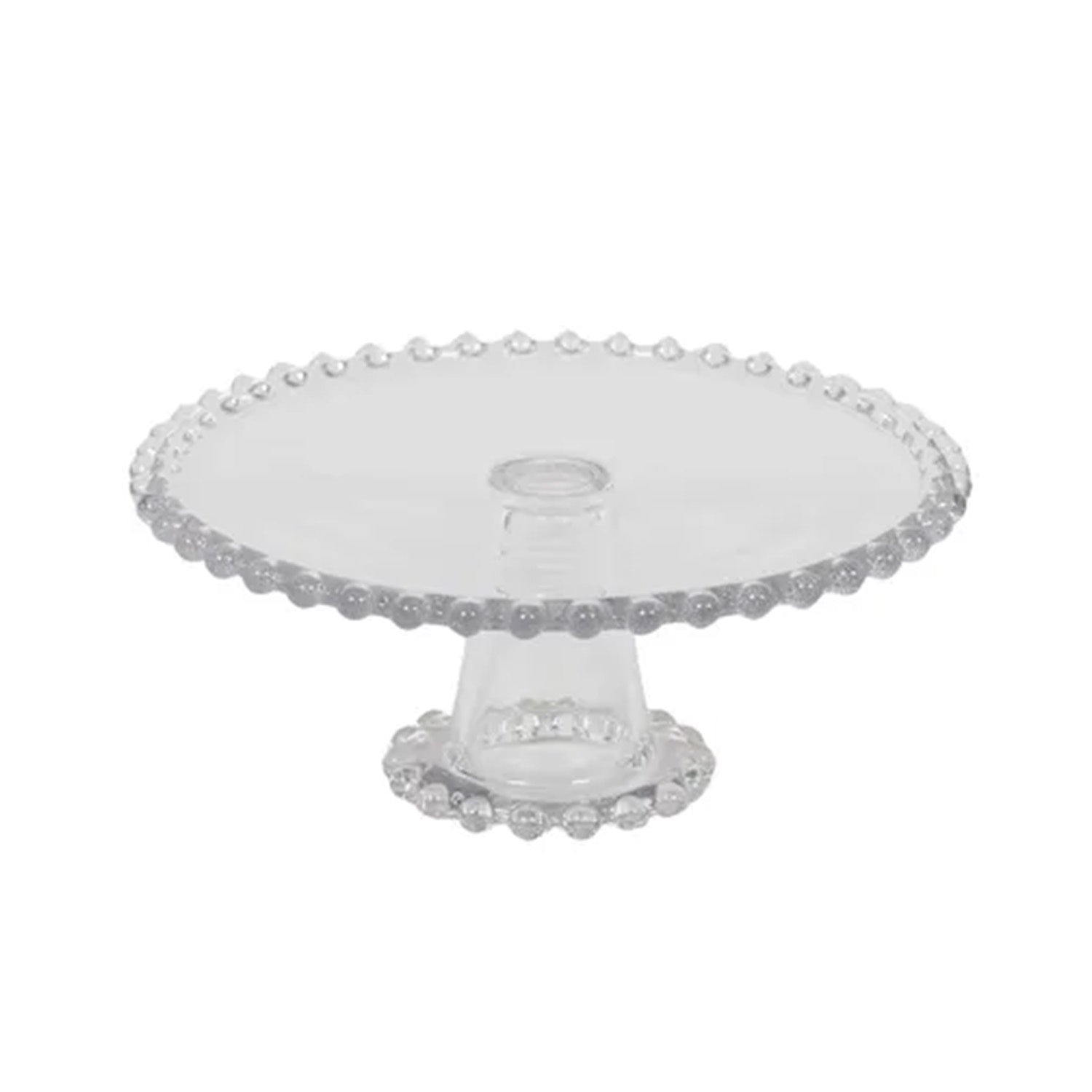 Plate Footed Glass Maya 28cm