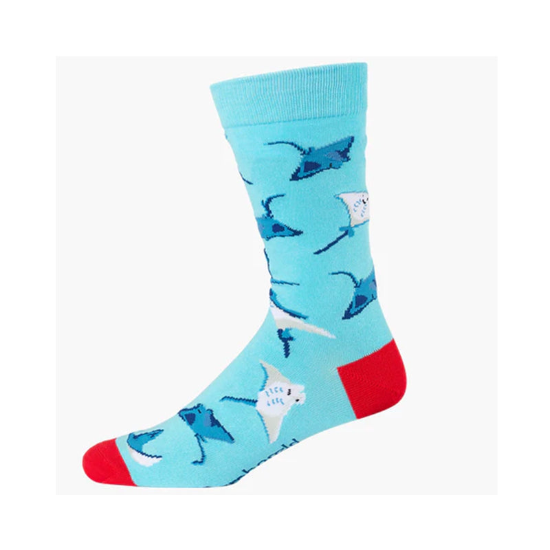 Mens Bamboo Socks Stingray