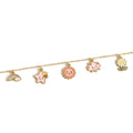 Kids Bracelet Gold Plated Charm - Sunny Days