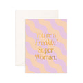 Card Freakin' Superwoman Ripple
