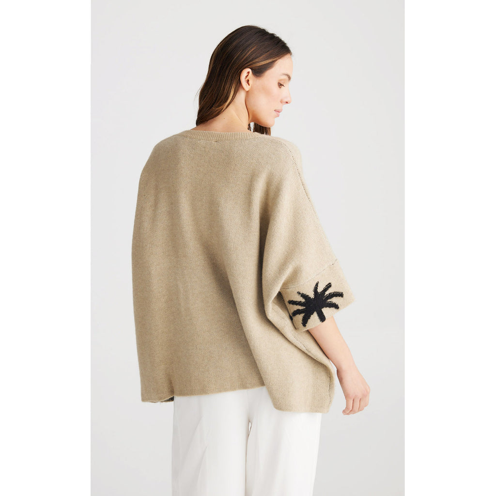 Knit Palm Cove ONE SIZE - Taupe