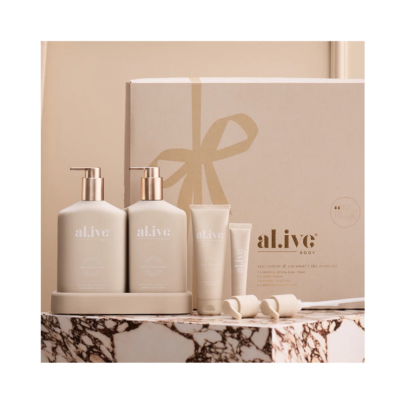 The Icon Set - Sea Cotton & Coconut