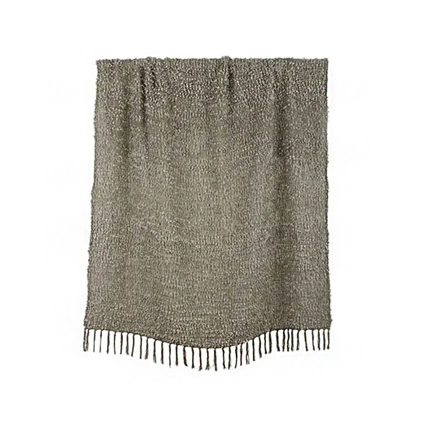 Throw Burbujeo Cot Blend 125x150cm Sage