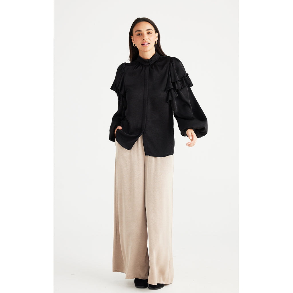 Top Zini - Black