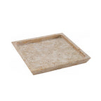 Tray Marble Square - Travertine