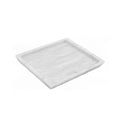 Tray Marble Square - White