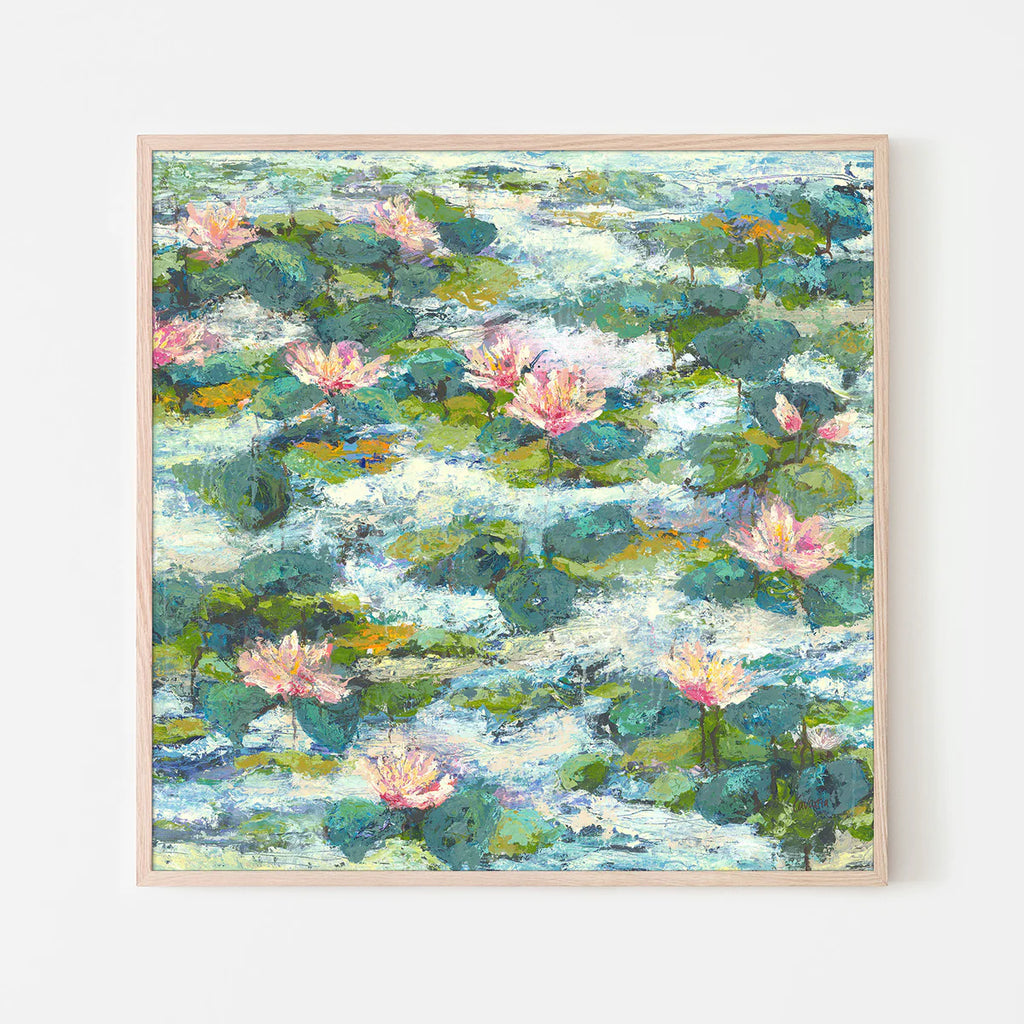 PRINT - Lilies at the Spa