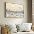 PRINT - Soft Light Yellow Blue