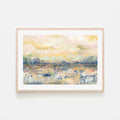 PRINT - Soft Light Yellow Blue