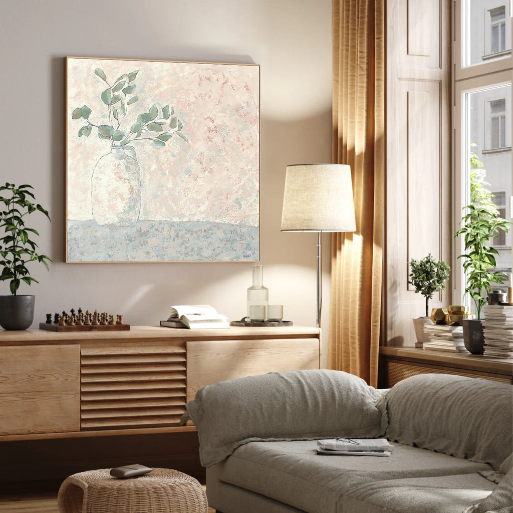 PRINT - Vase Series: Eucalyptus Branch