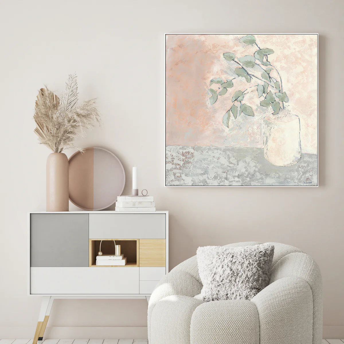 PRINT - Vase Series: Gum Branch