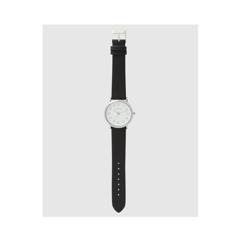 Watch Small Astral  Leather - Silver White Black