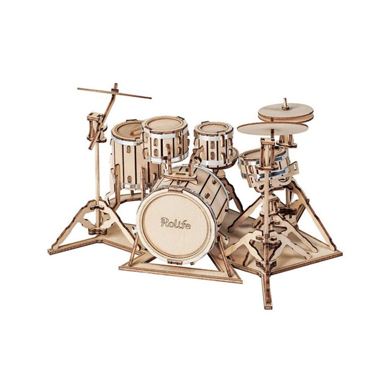 Puzzle Wooden - Drum Kit