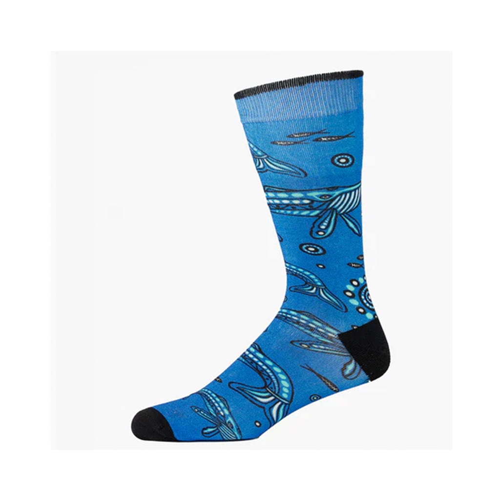 Mens Bamboo Socks - Native Australian Whale