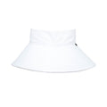 Hat Wide Brimmed Swim Visor - White