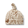 Baby Knot Hat Organic Cotton - Winter Forest