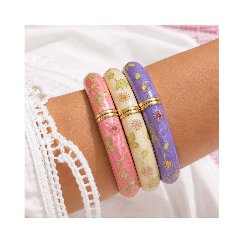 Bangle Enamel - Vine Lilac