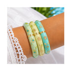 Bangle Enamel - Vine Dark Blue