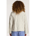 Cardigan Liora Crop Bisque