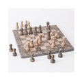 Chess Set Marble & Storage Box 25cm - Oceanic & Verona